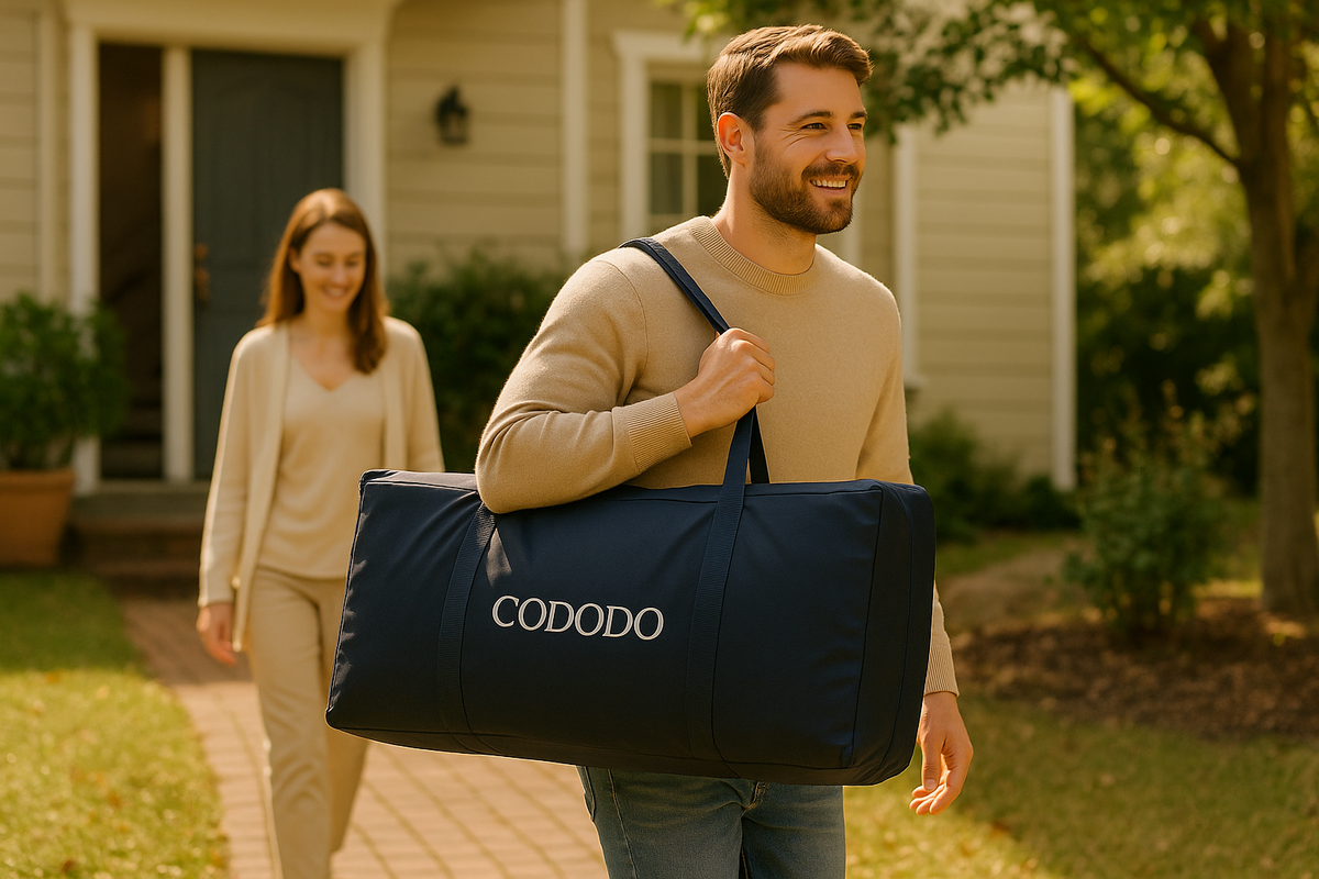 Moments de douceur près du cododo