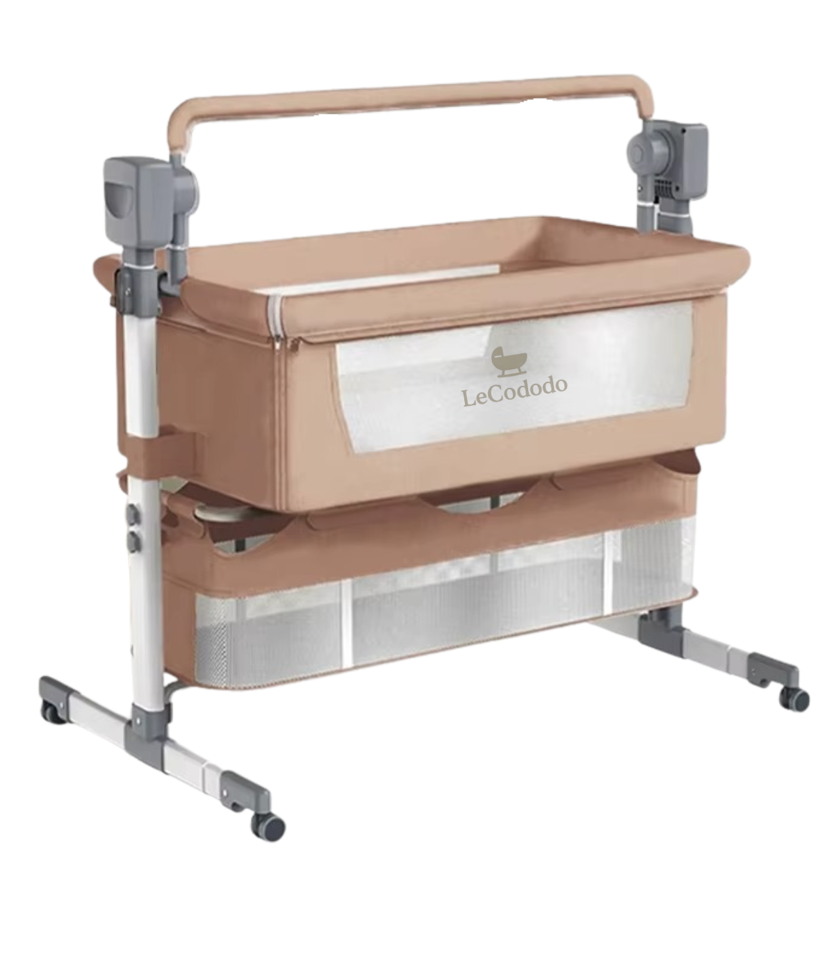 Berceau Cododo Électrique Premium – Hauteur Réglable & Bascule Automatique