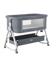 LeCododo B-Confort Premium — Berceau Cododo à Roulettes, Bascule & Rangement (Hauteur Réglable)